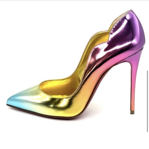 Authentic Christian Louboutin Hot Chick 100mm pumps - Picture 2 of 7
